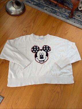 Old Navy x Disney Collaboration Mickey Mouse Sweater size 2X off white